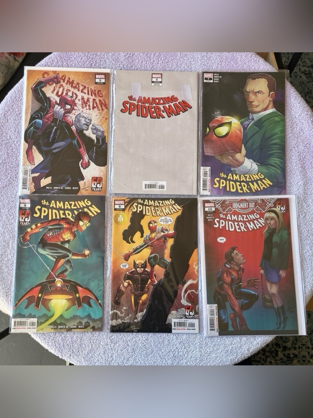 The Amazing Spider-Man Issues 5-10 (899-904) [Bagged And Boarded]